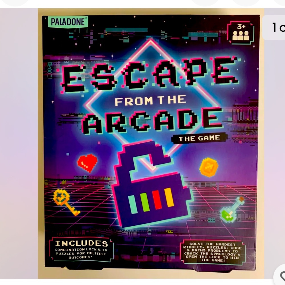 New Escape From The Arcade The Game by Paladone